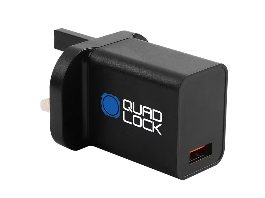Quad Lock 30W Power Adaptor - UK Standard (Type G)