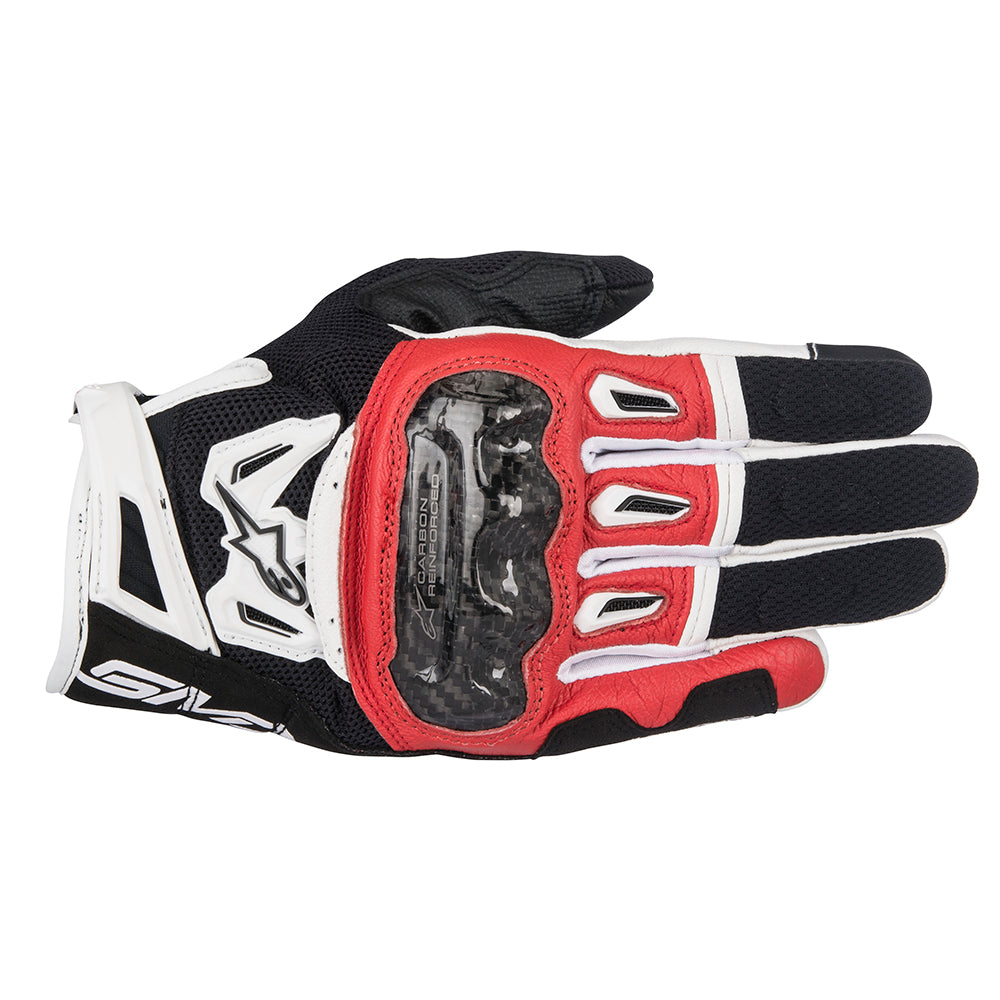 Alpinestars SMX 2 Air Carbon V2 Gloves - Black / Red White