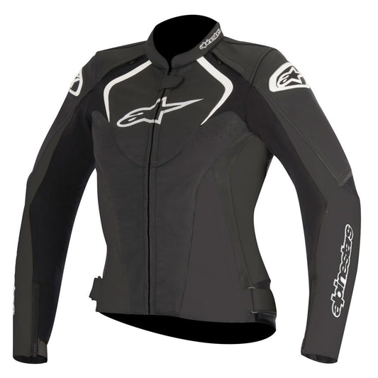 Alpinestars Stella Jaws Leather Jacket - Black