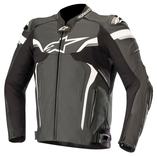 Alpinestars Celer v2 Leather Jacket - Black / White