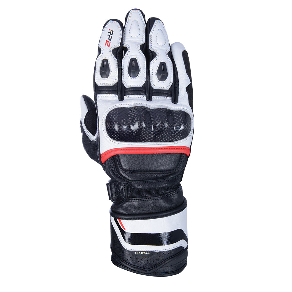 Oxford RP-2 MS Long Sports Glove Black / White / Red S