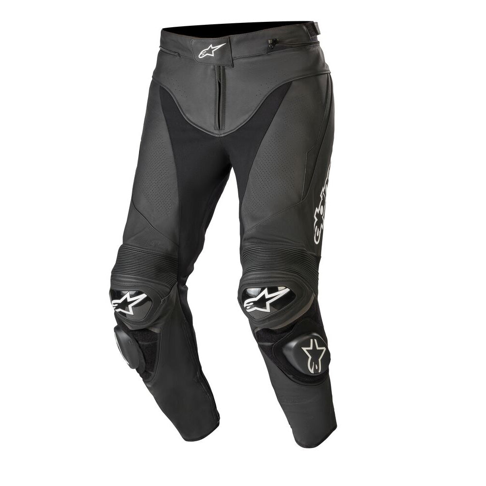 Track V2 Leath Pants Black