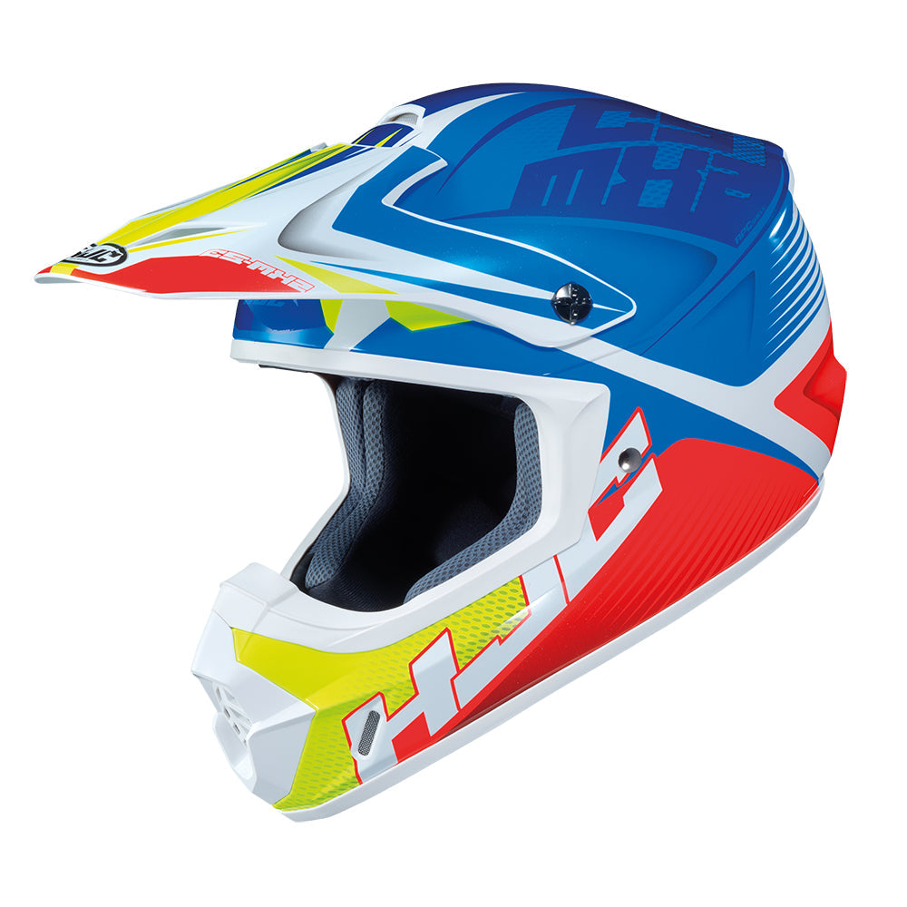HJC CS-MX II Ellusion MC23 - Blue / White / Fluo