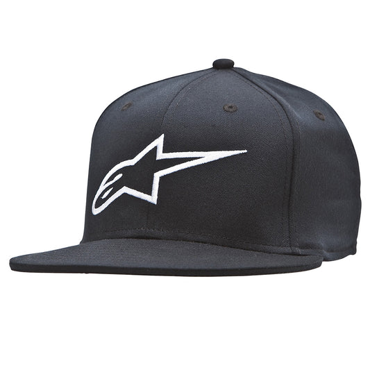 Ageless Flat Hat Black/White