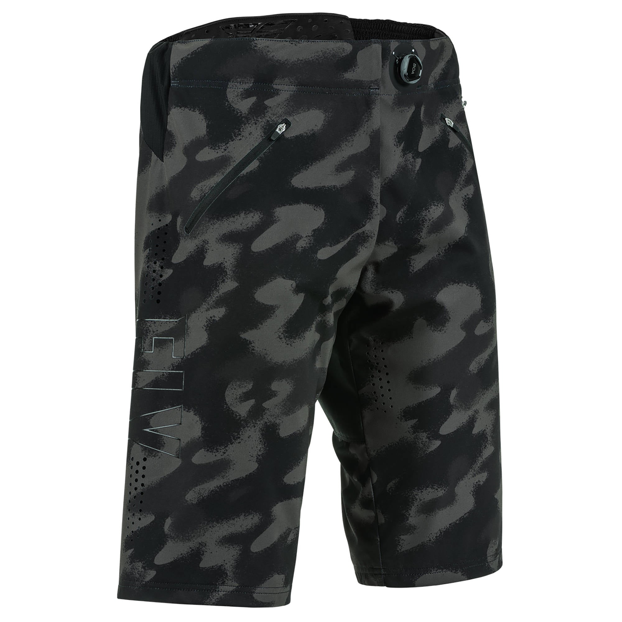 Fly Radium 22 Mountain Bike Shorts - Grey / Black Camo