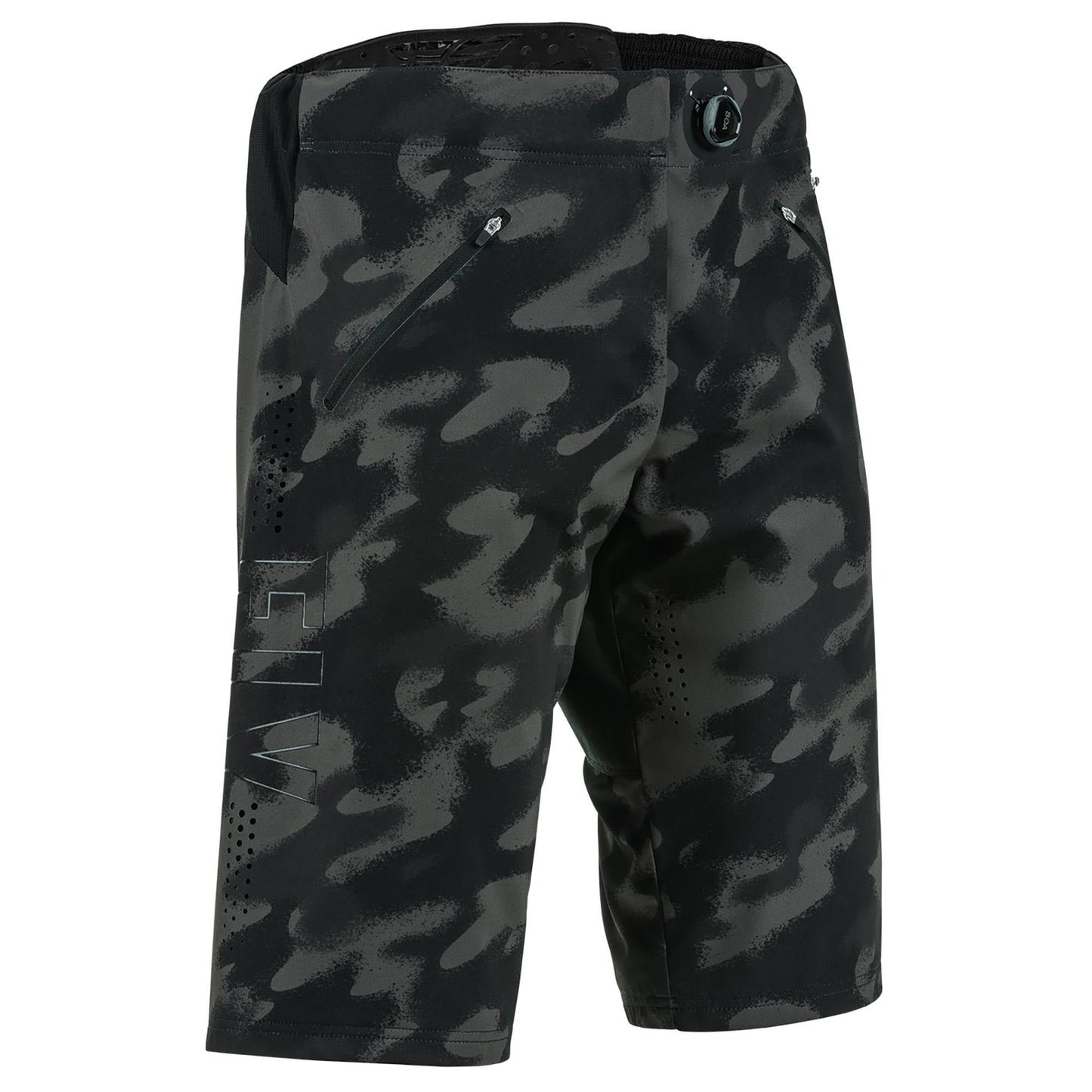 Fly Radium 22 Mountain Bike Shorts - Grey / Black Camo