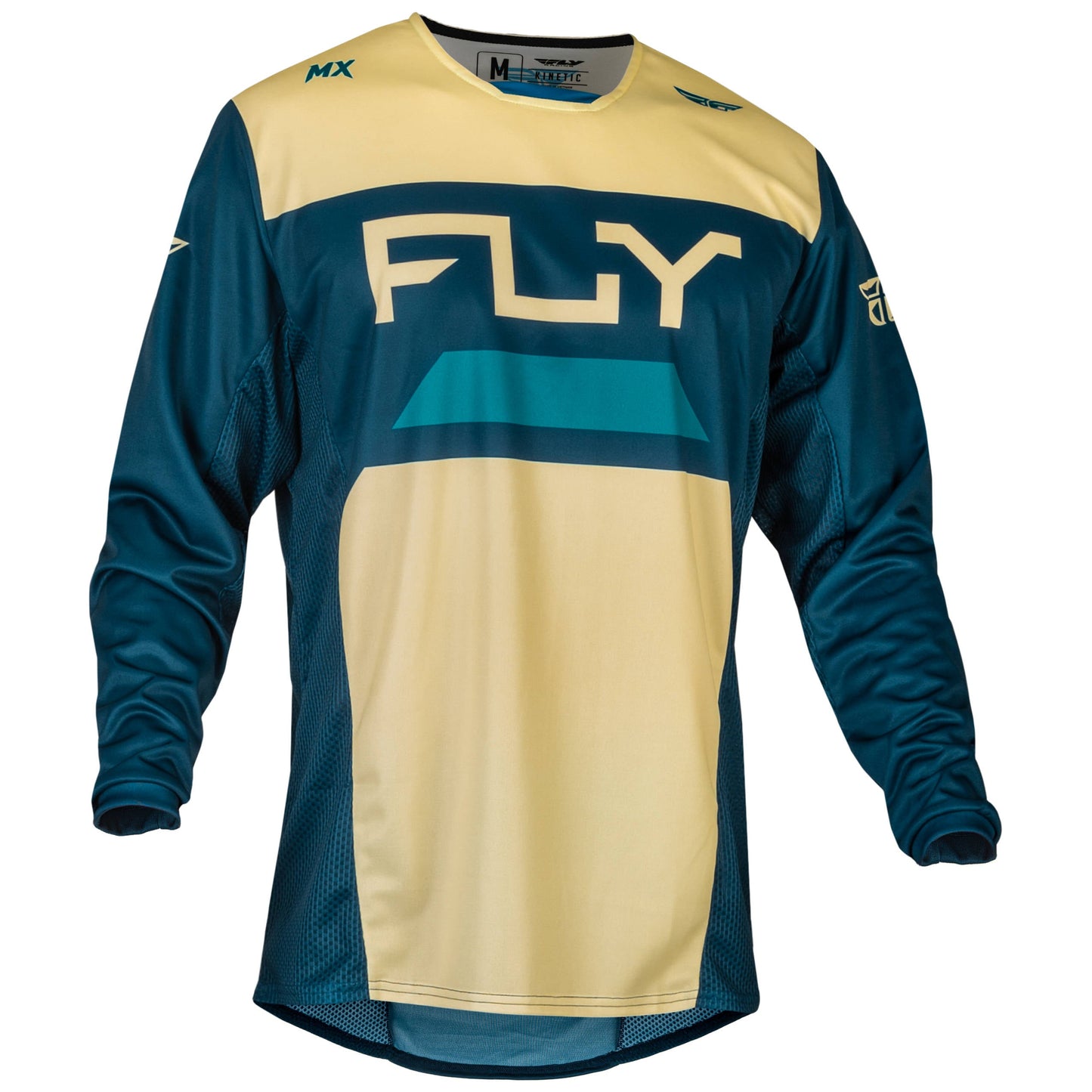 Fly Kinetic 2024 Reload Jersey - Ivory / Navy / Cobalt