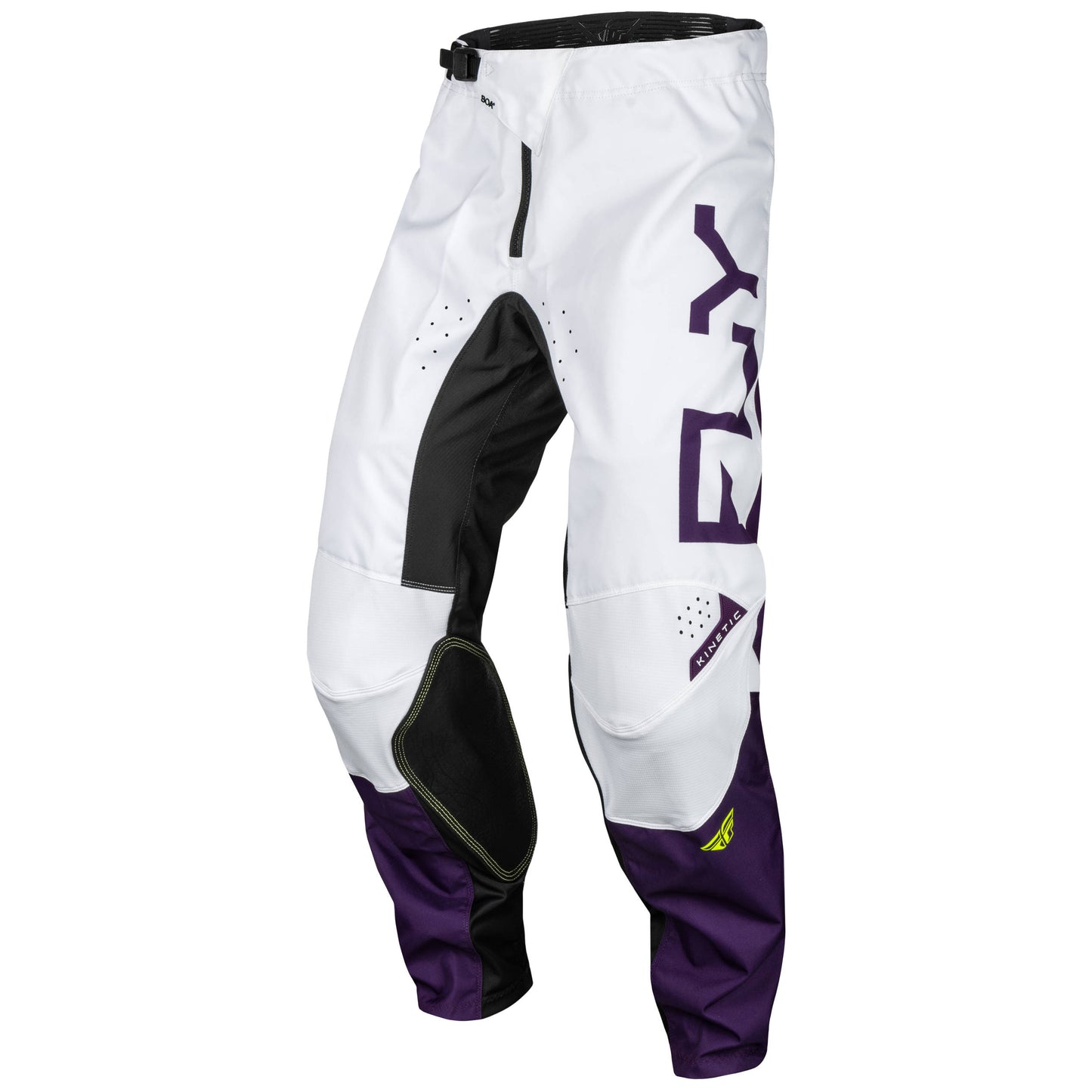 Fly Kinetic 2024 Reload Pants - Deep Purple / White / Hi-Viz