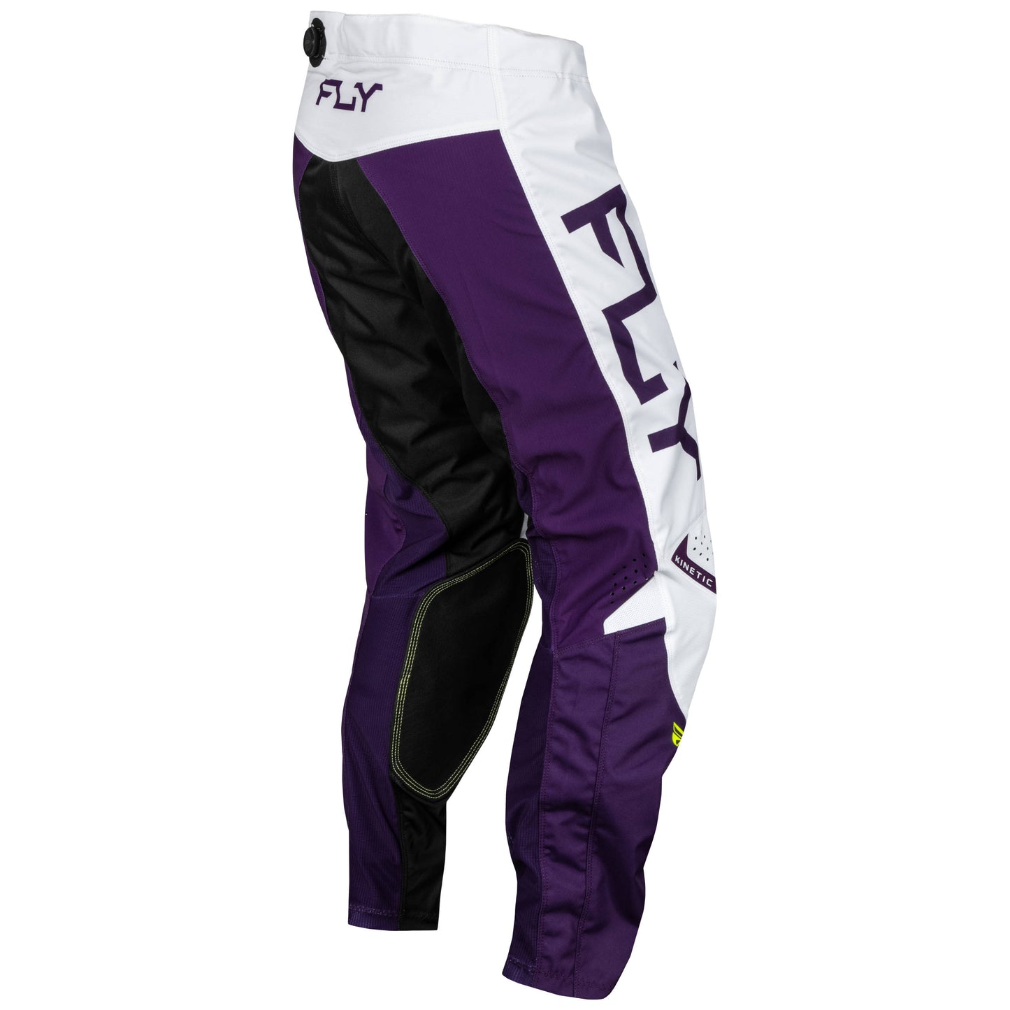 Fly Kinetic 2024 Reload Pants - Deep Purple / White / Hi-Viz