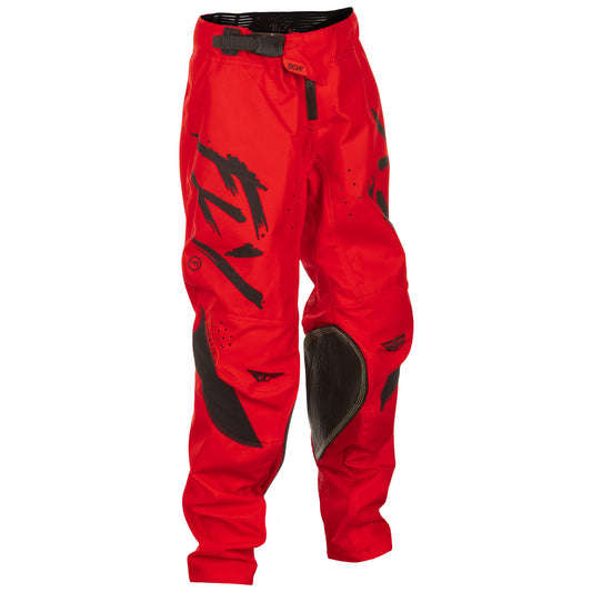 Fly Kinetic 2025 Stoke Youth Pants - Red / Black