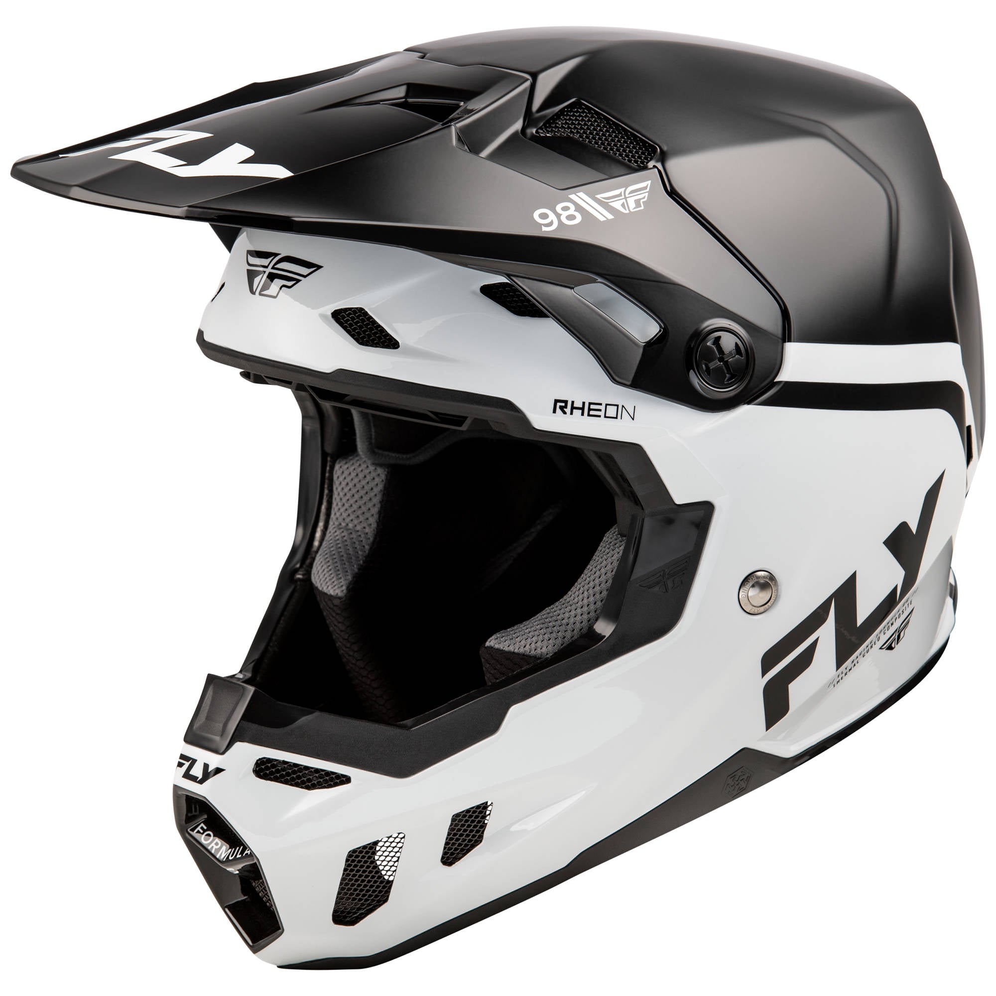 Fly Formula CC Objective Helmet - Black / White
