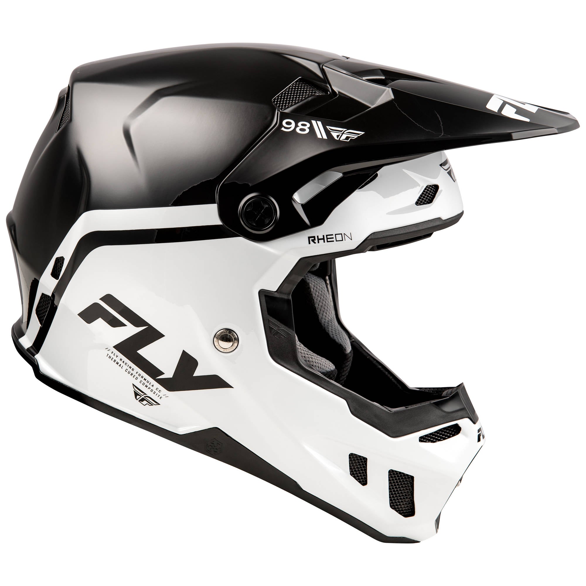 Fly Formula CC Objective Helmet - Black / White