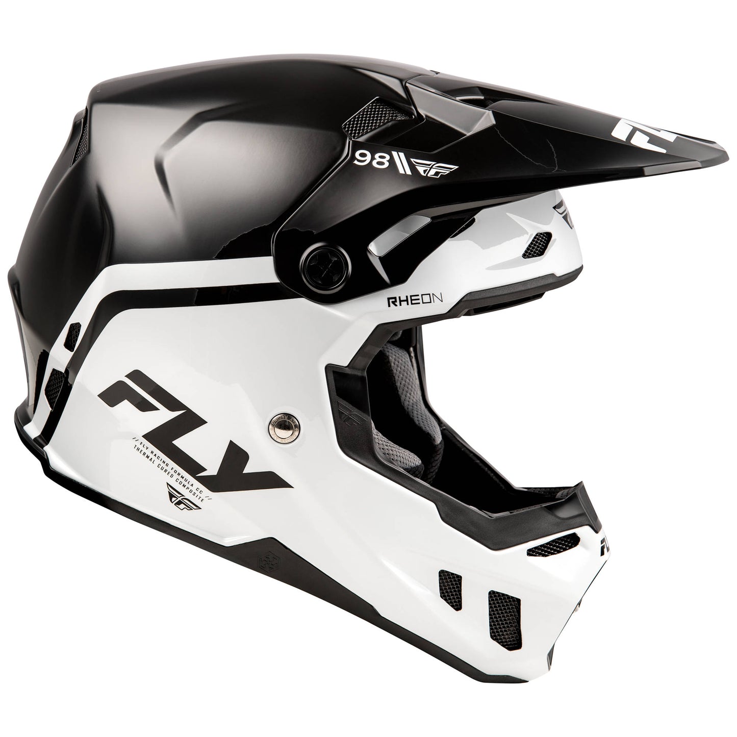 Fly Formula CC Objective Helmet - Black / White