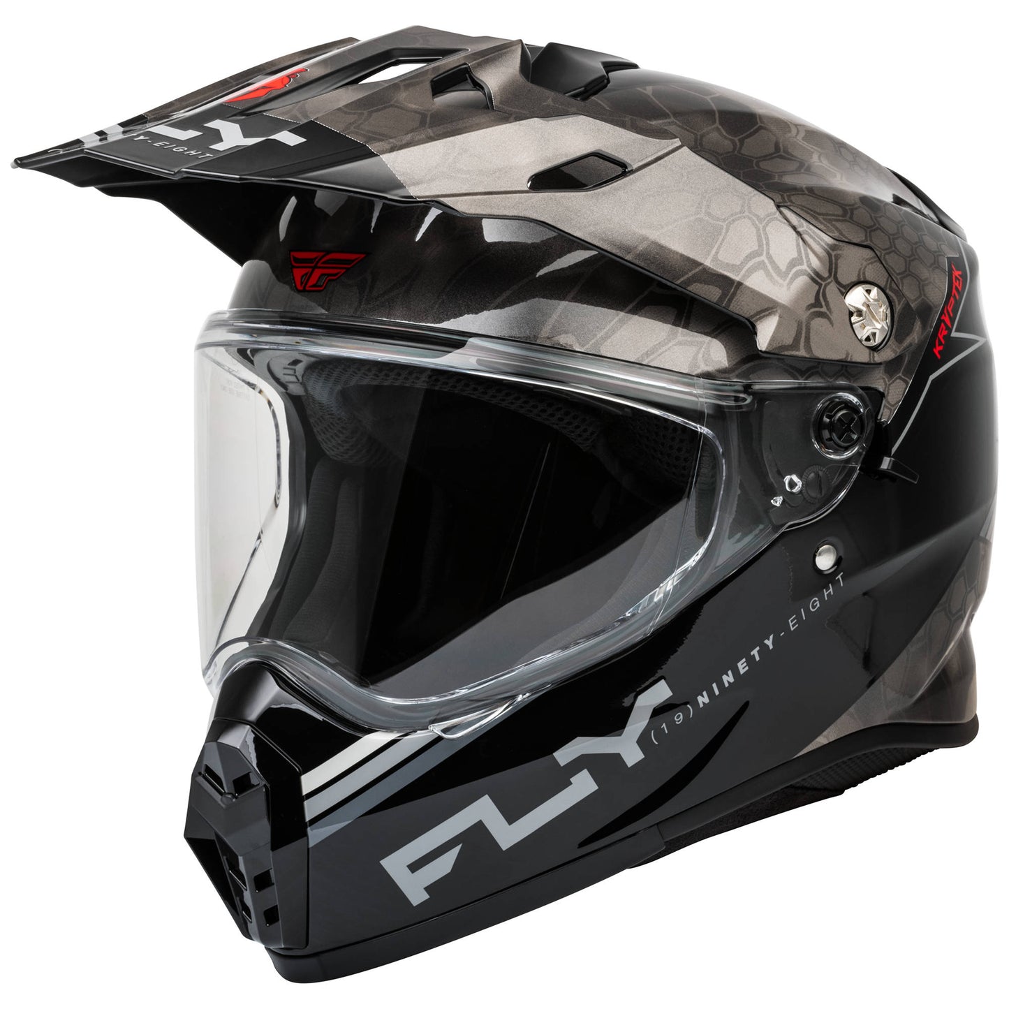 Fly Trekker Kryptek Conceal Helmet - Black / Grey / White