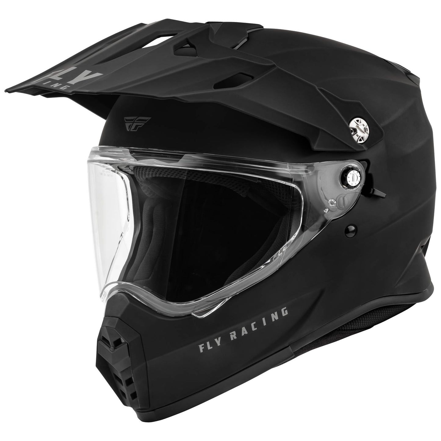 Fly Trekker Solid Helmet - Matte Black