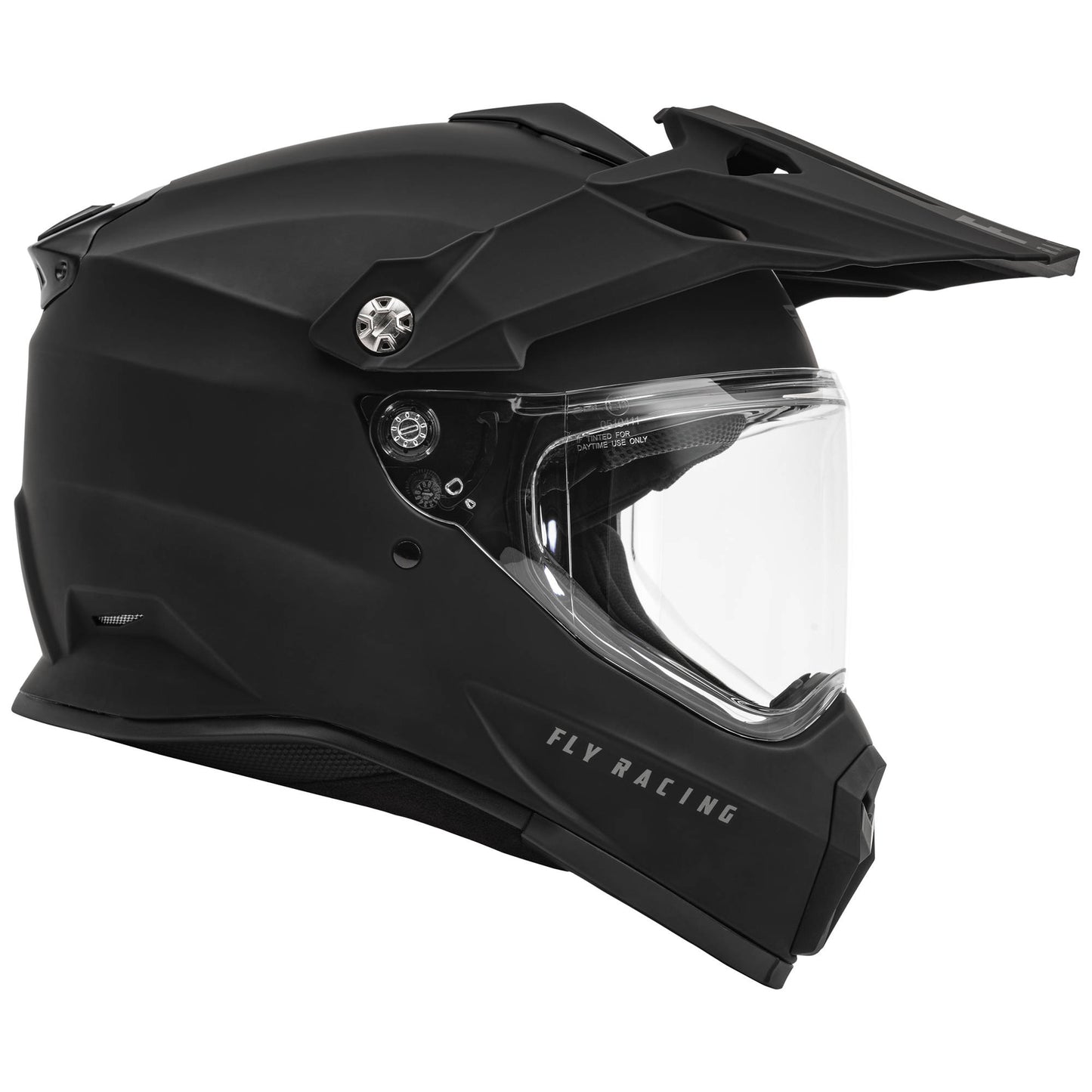 Fly Trekker Solid Helmet - Matte Black