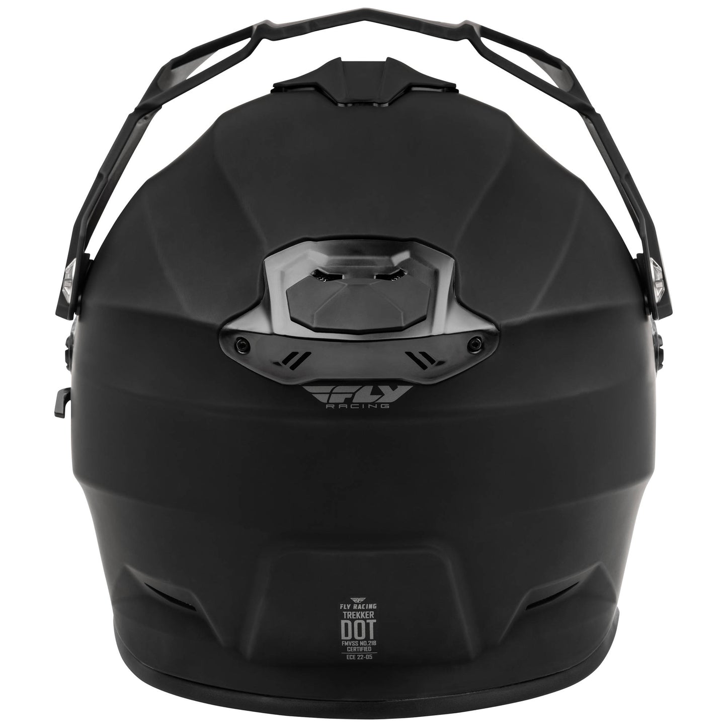 Fly Trekker Solid Helmet - Matte Black