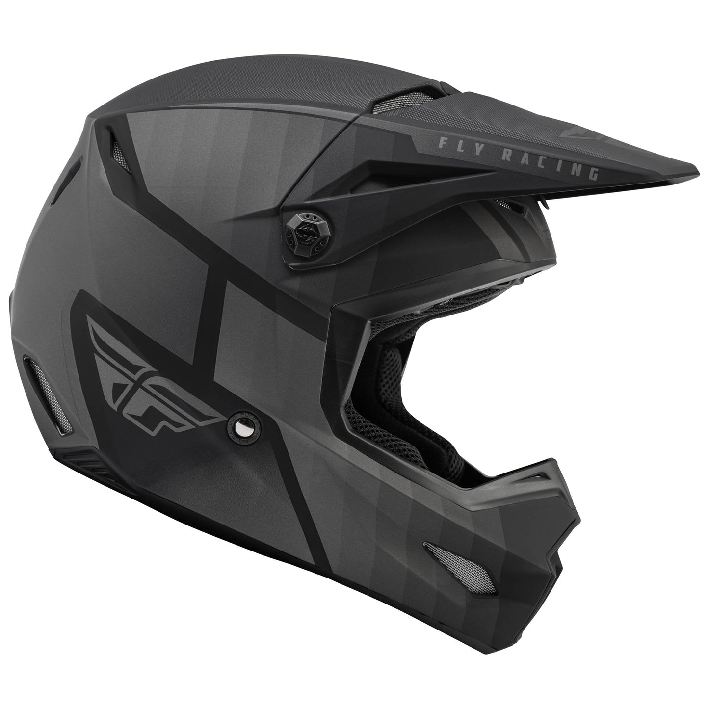 Fly Kinetic Drift Helmet - Black / Charcoal