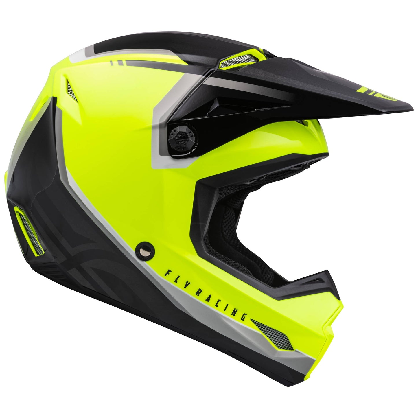 Fly Kinetic Vision Helmet - Hi-Vis / Black