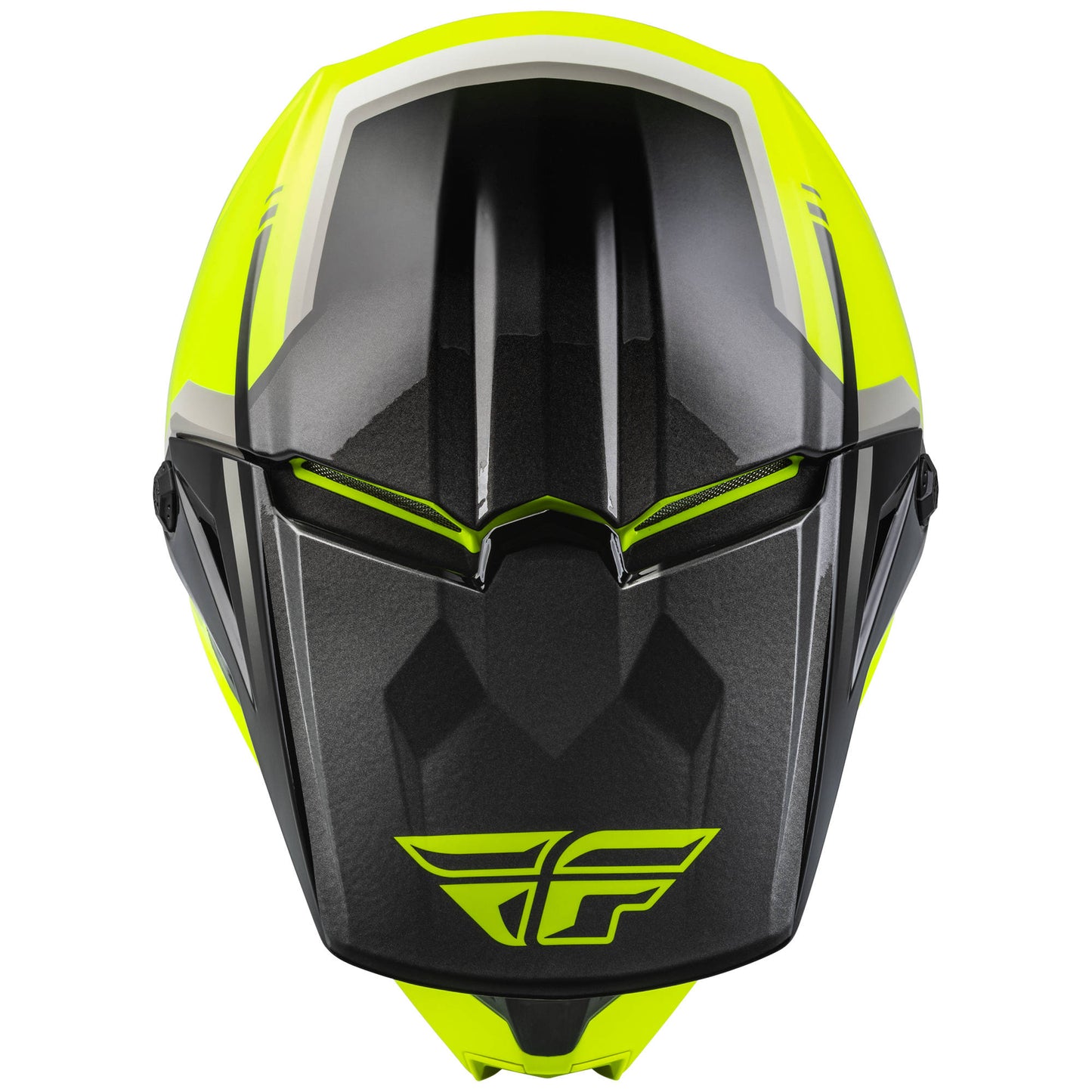 Fly Kinetic Vision Helmet - Hi-Vis / Black