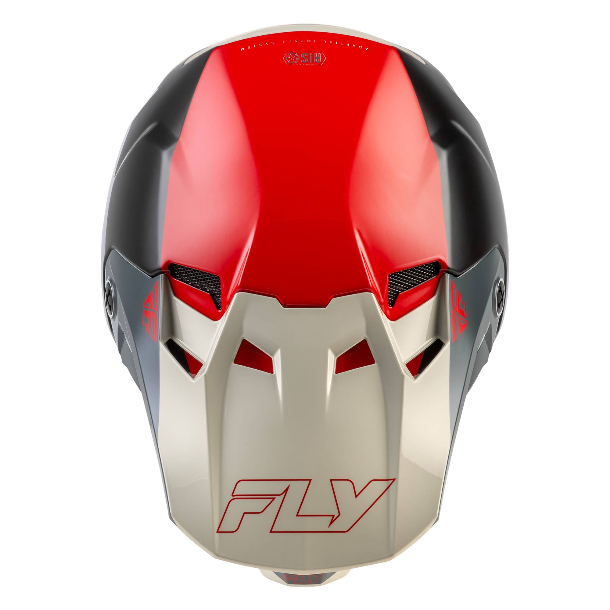 Fly Formula CC Glide Helmet - Black / Red / Grey