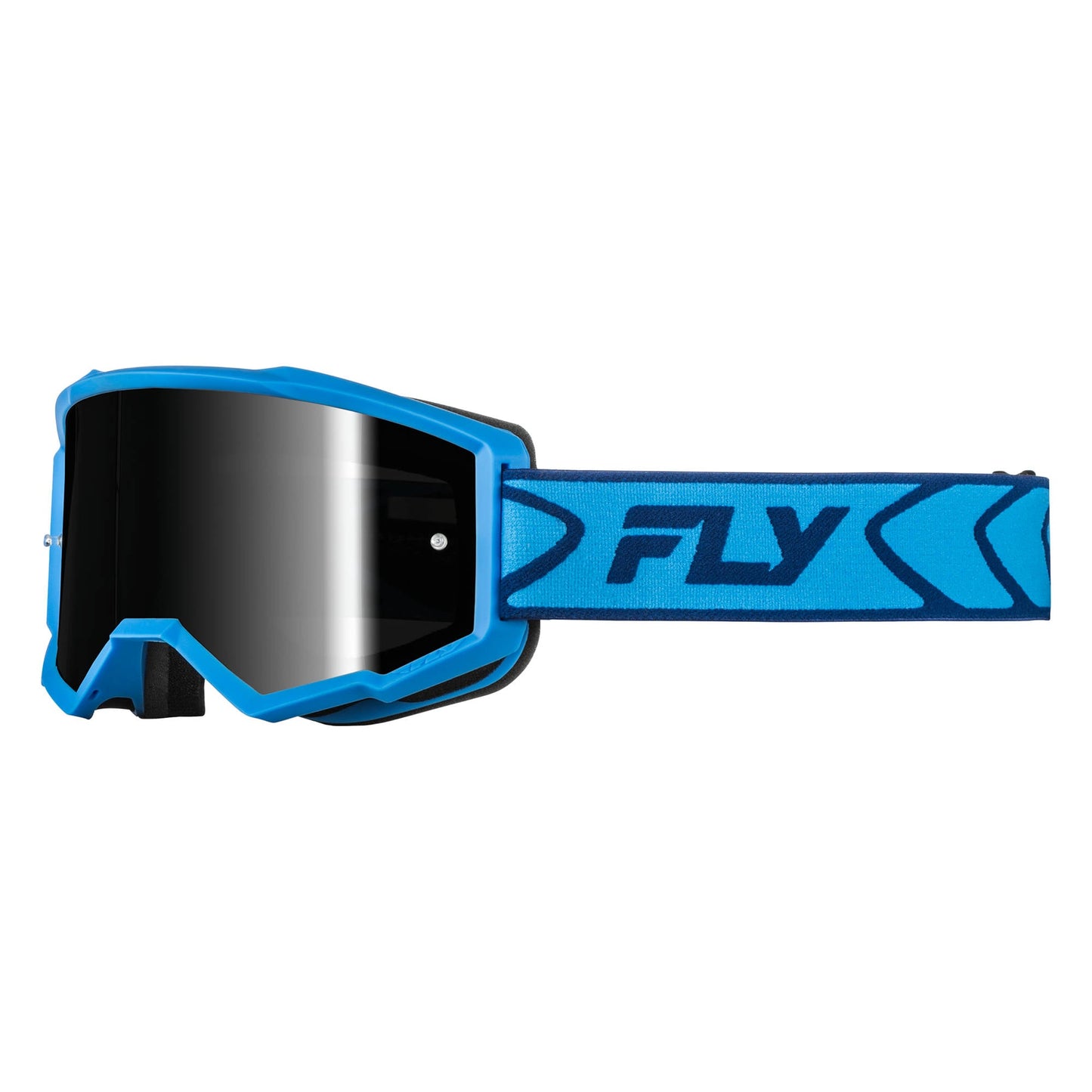Fly Zone Goggles - Blue / Navy W / Black Mirror / Smoke Lens