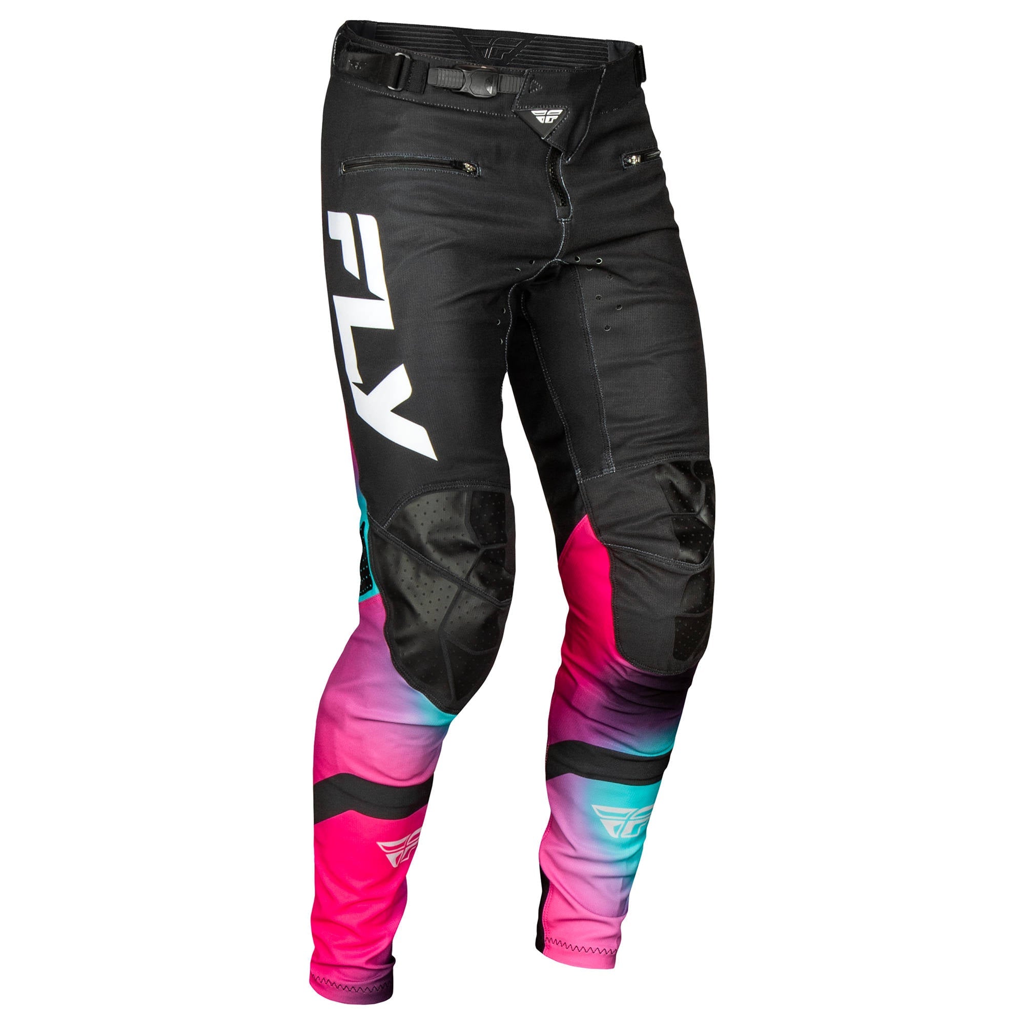 Fly Rayce Pants - Fuschia / Black / Teal