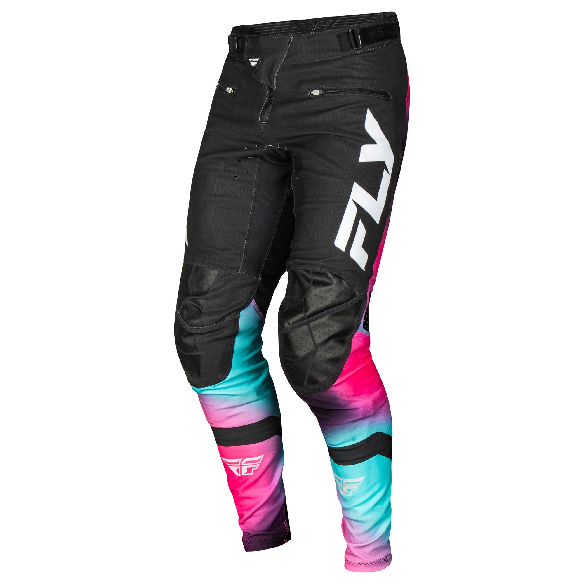 Fly Rayce Pants - Fuschia / Black / Teal
