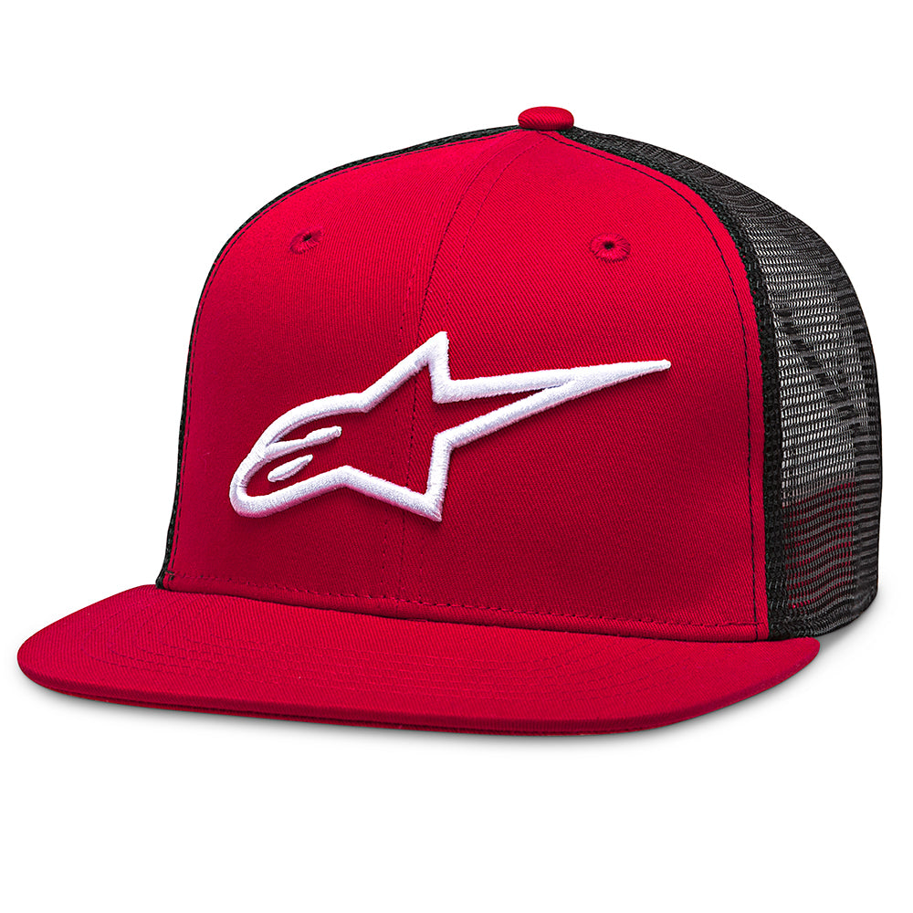 Alpinestars Corp Trucker Cap - Red / Black