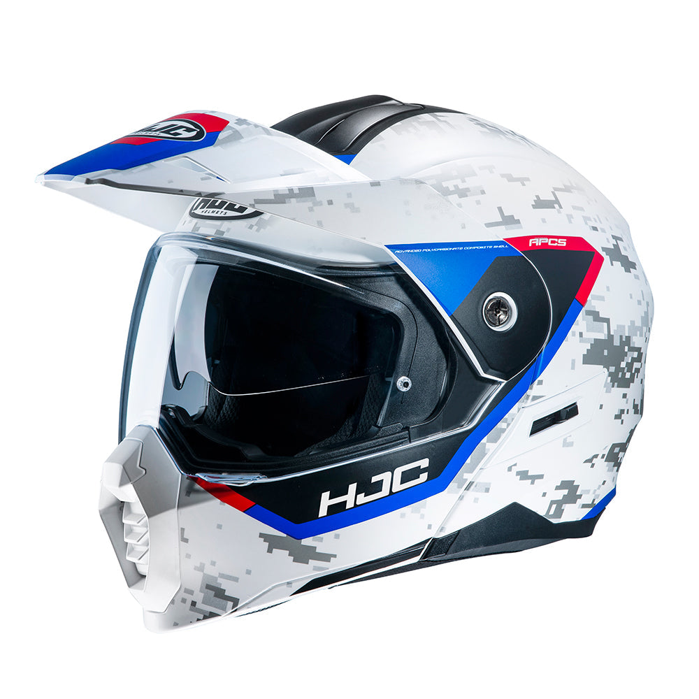 HJC C80 Bult MC21SF - White Red Blue