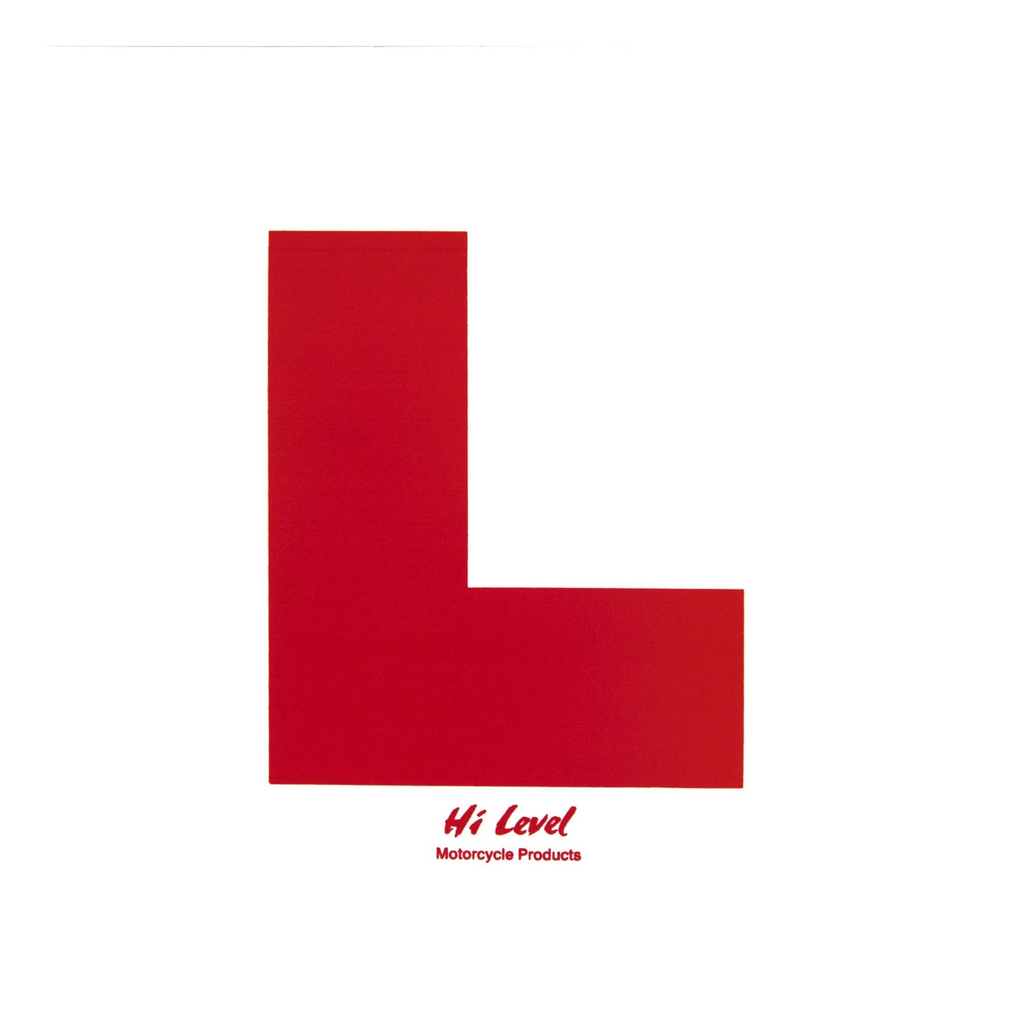 Hi Level L Plates Stick-On (20 Pack)