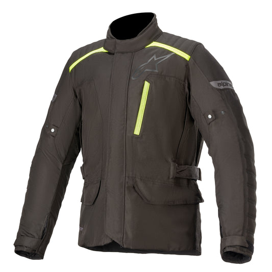 Gravity Drystar Jacket Blk Yel Fluo