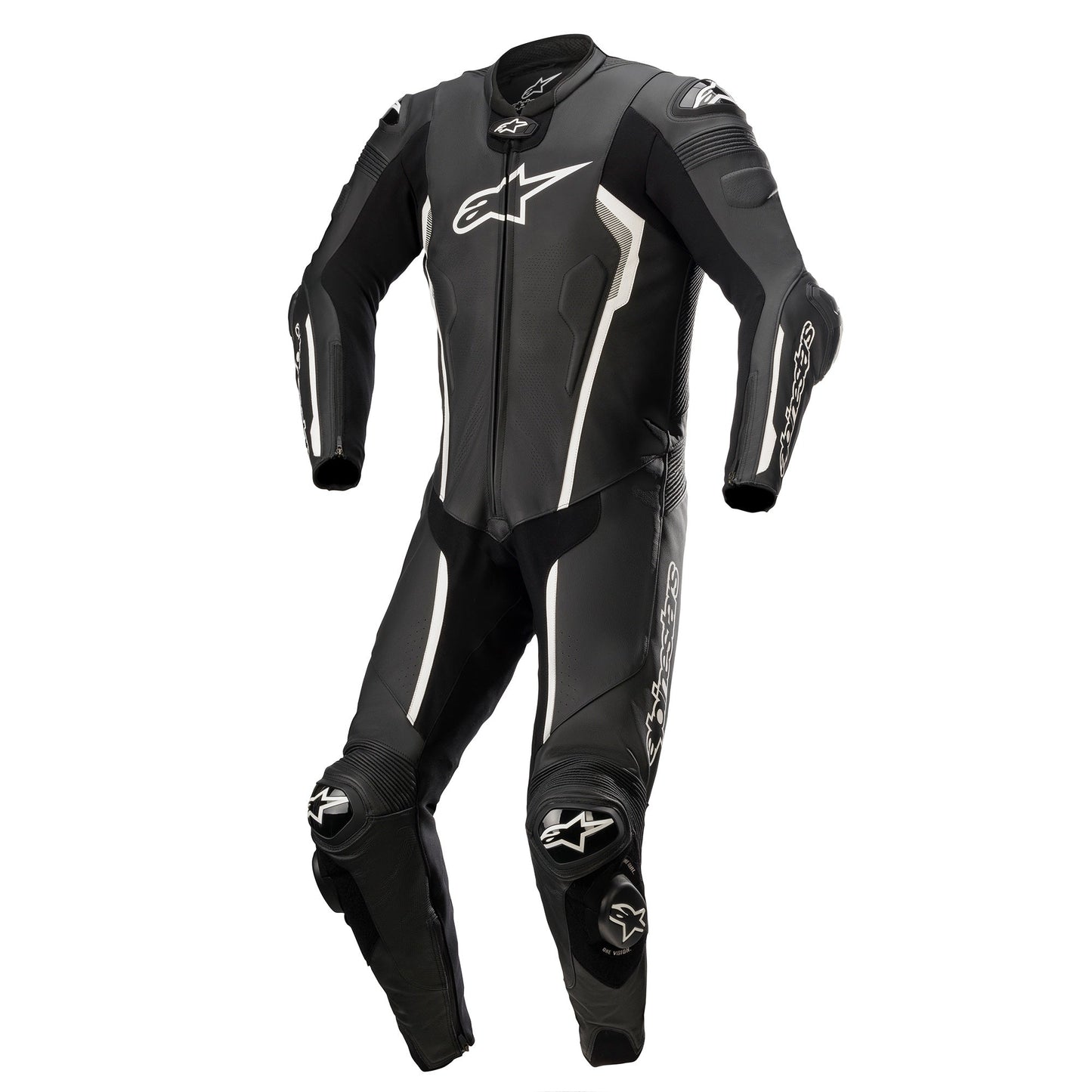 Alpinestars Missile V2 Leather 1 Piece Suit - Black / White