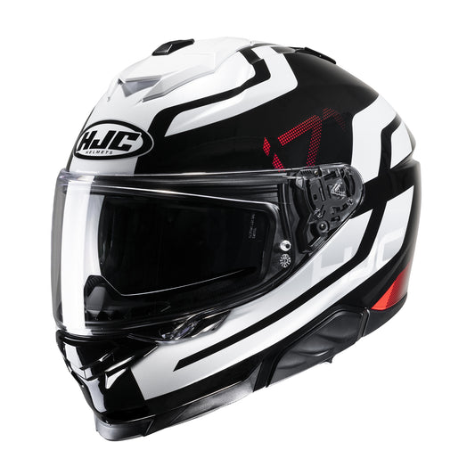 HJC i71 Enta Full Face Helmet - Red / White / Black