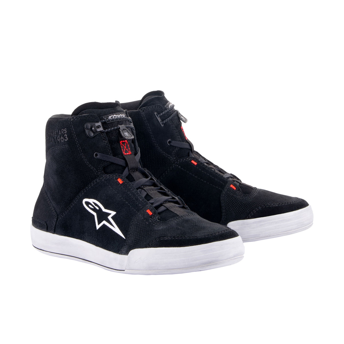 Alpinestars Chrome Shoes - Black Cool Grey
