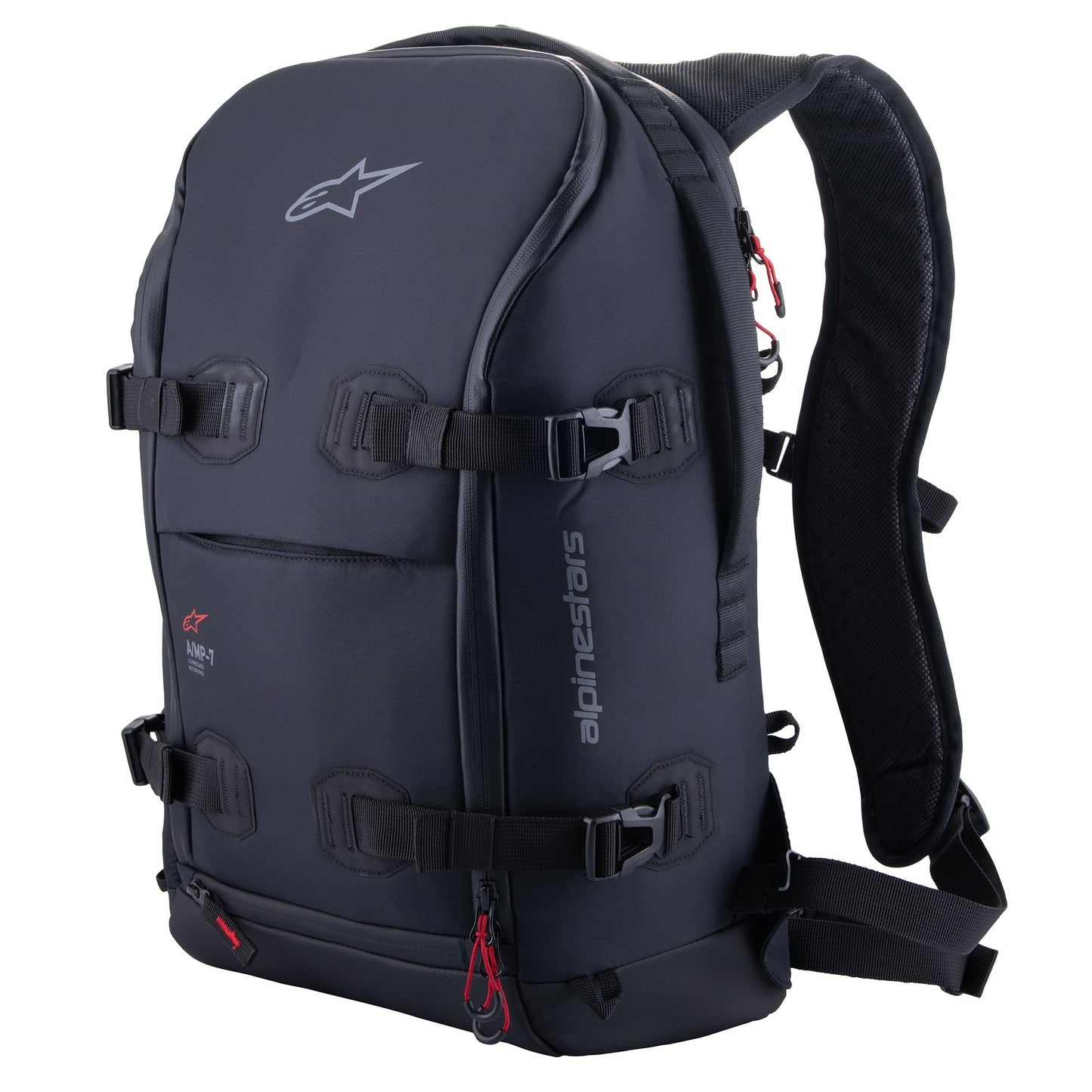 Alpinestars Amp-7 Backpack Black Black - Black