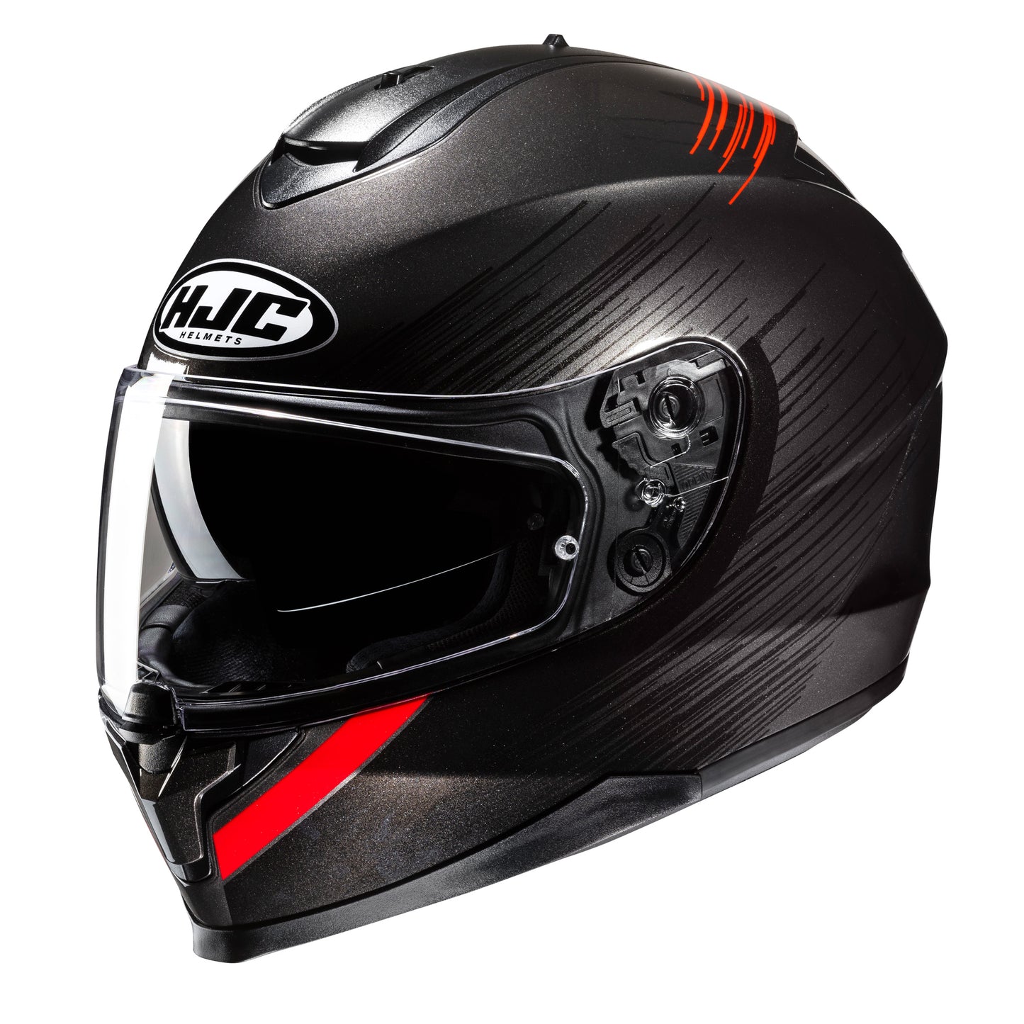 HJC C70N Sway MC1 Red