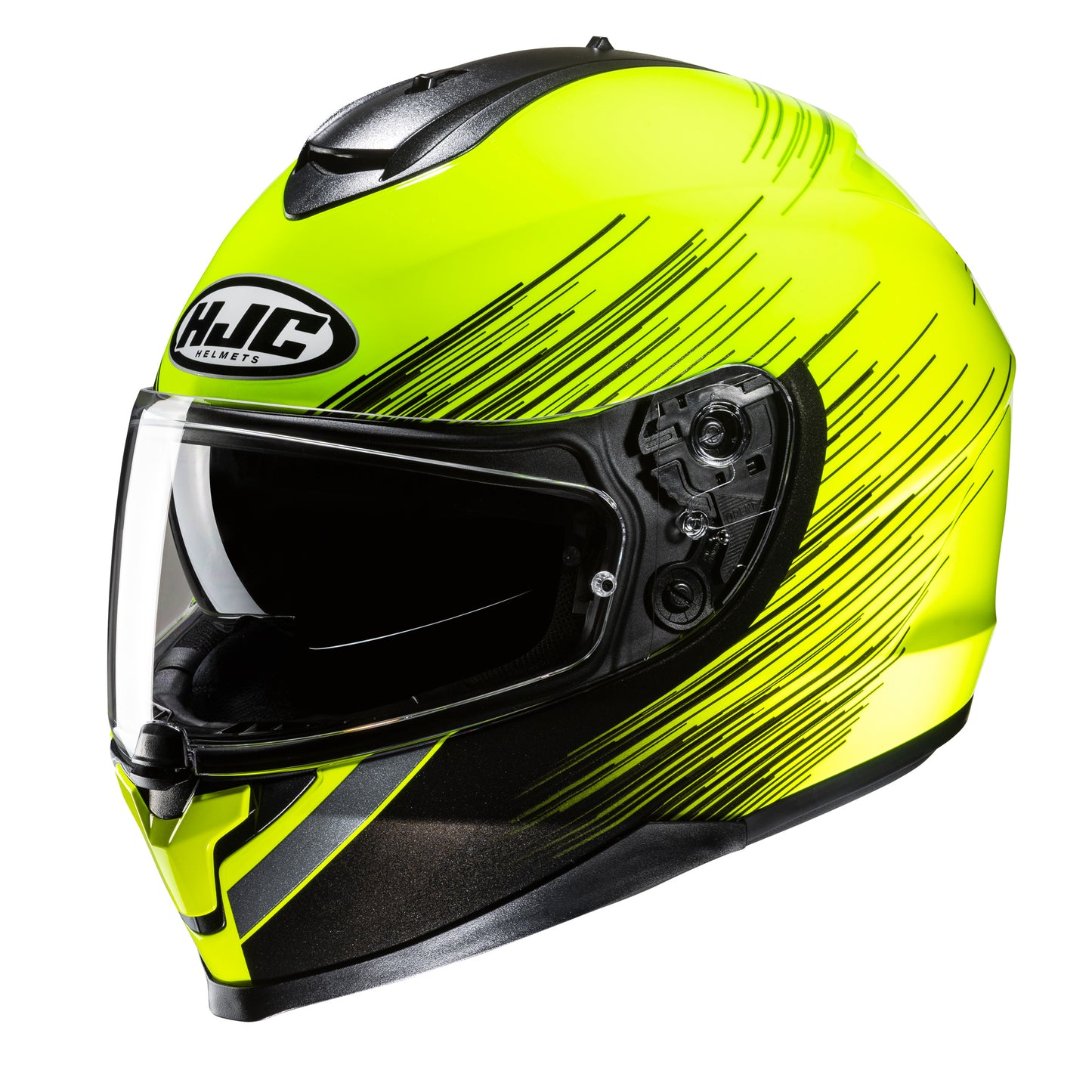 HJC C70N Sway MC3H Yellow