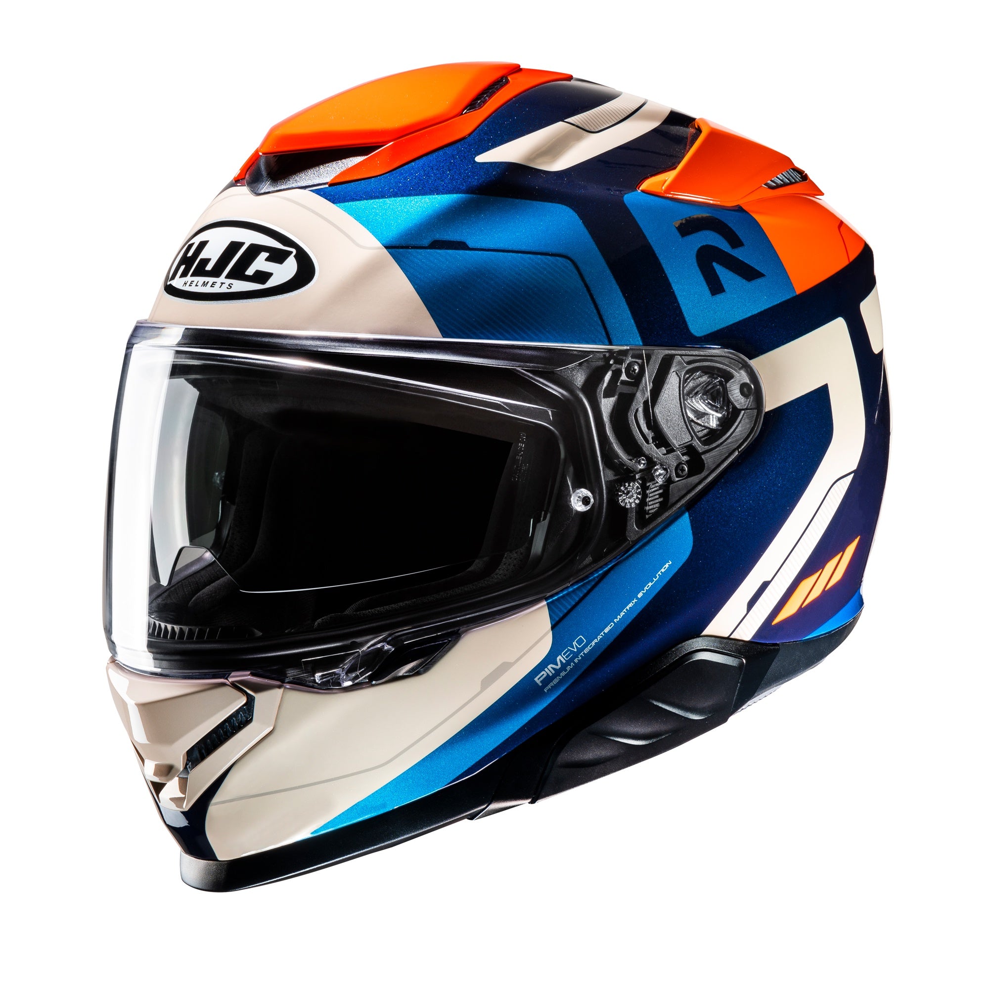 HJC RPHA 71 Full Face Helmet - Cozad MC27 Blue Orange