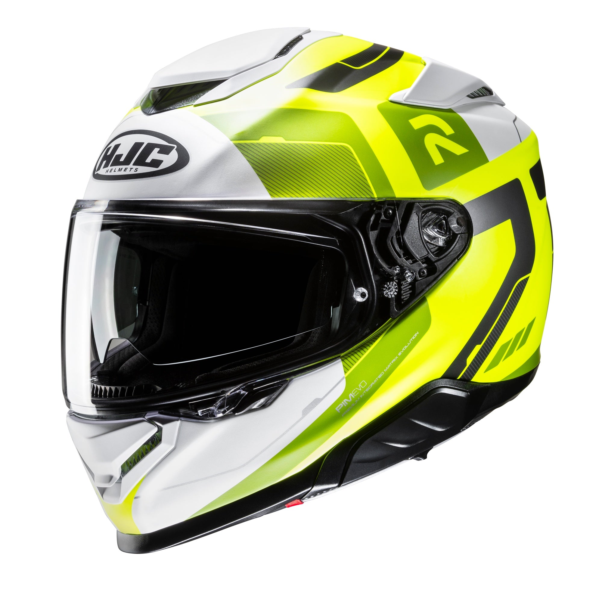 HJC RPHA 71 Full Face Helmet - Cozad MC3HSF Fluo Yellow