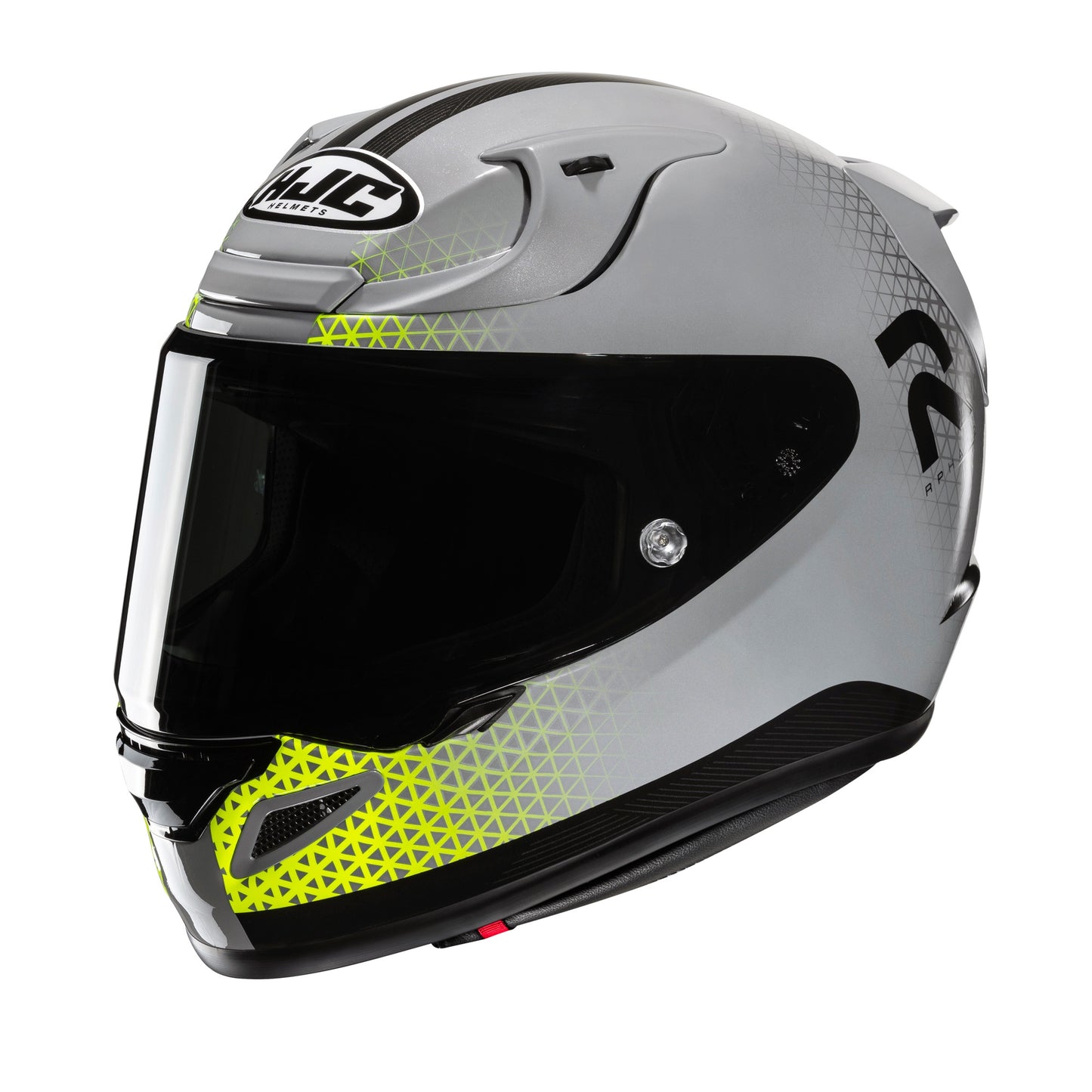 HJC RPHA 12 Enoth Full Face Helmet - Grey / Yellow