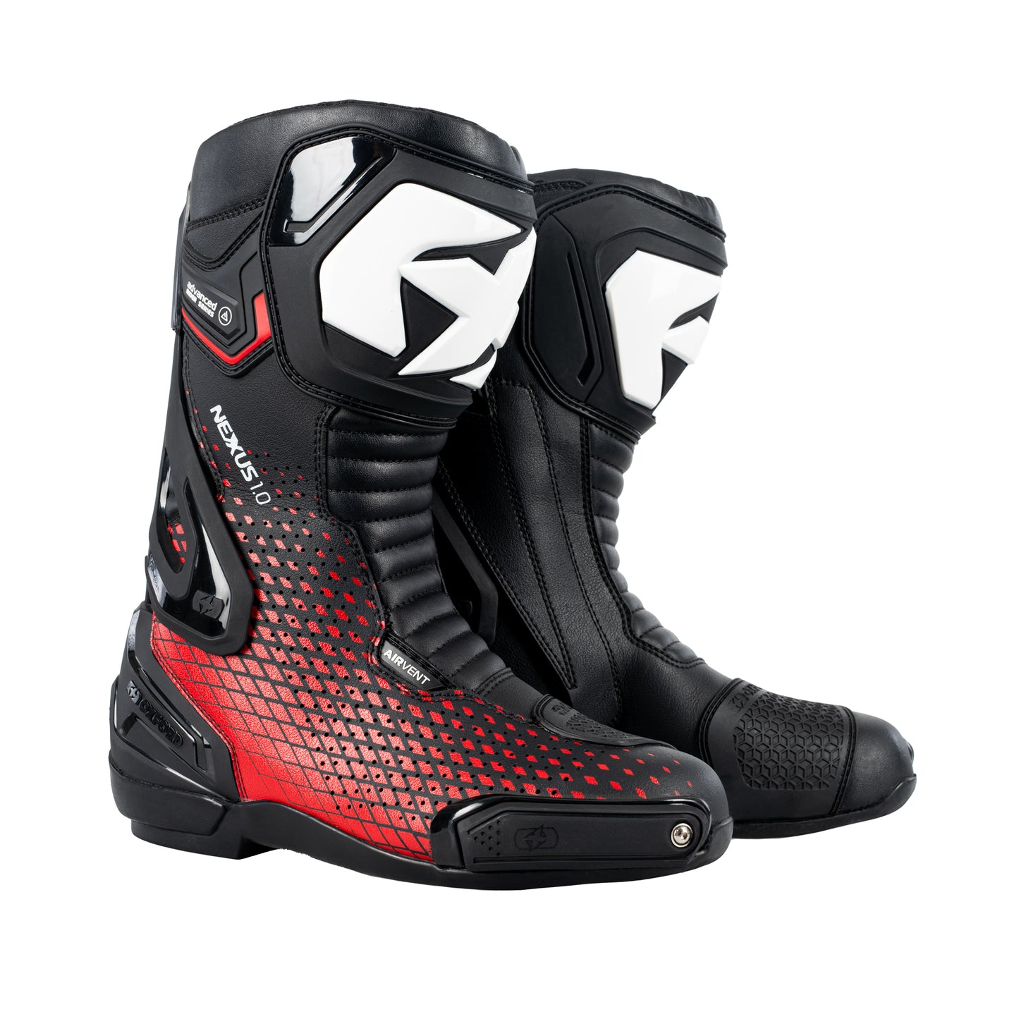 Oxford Nexus 1.0 Air MS Boot Blk / Wht/ Red