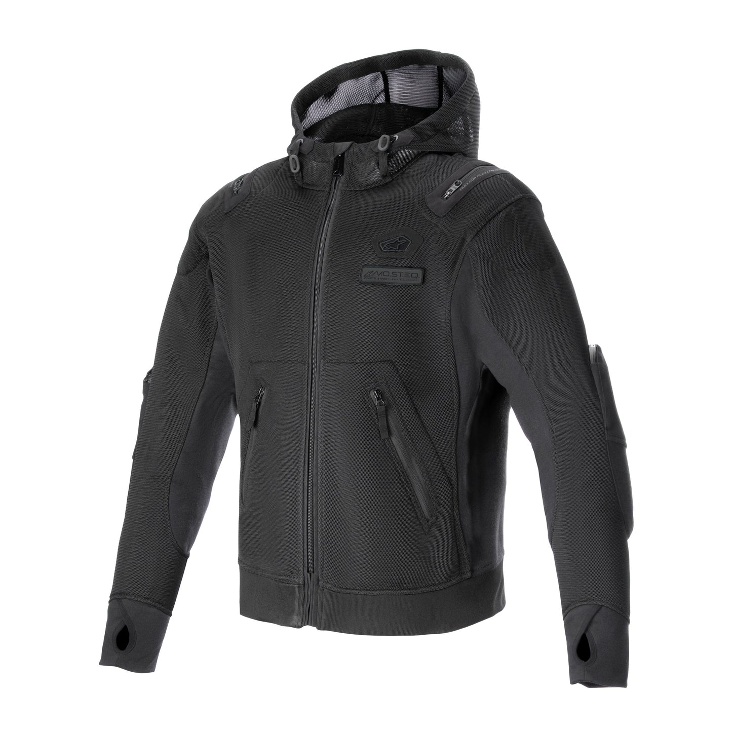 Alpinestars Moflow Air Tech Motorcycle Hoodie - Black / Black