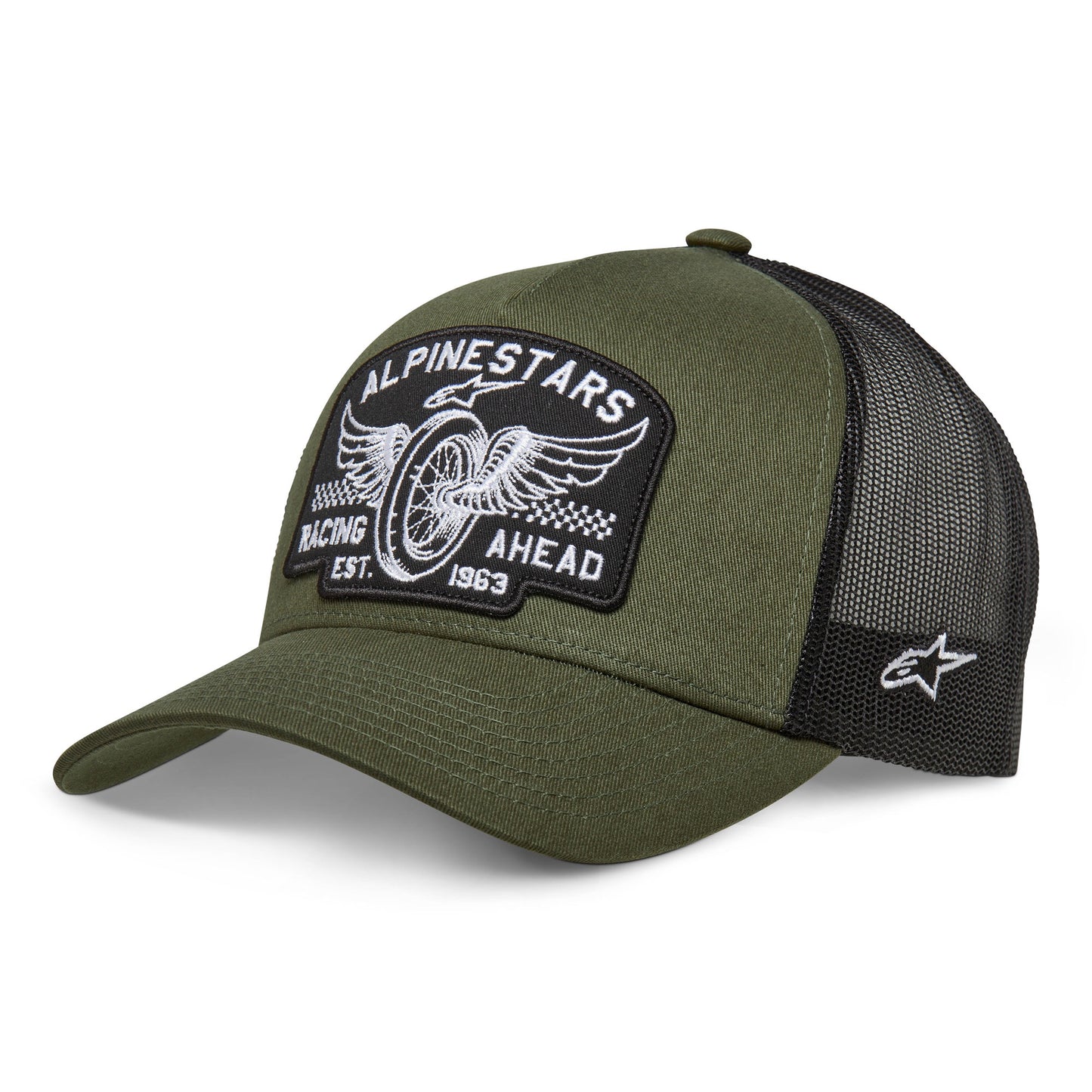 Alpinestars Heritage Patch Trucker Hat - Military Black