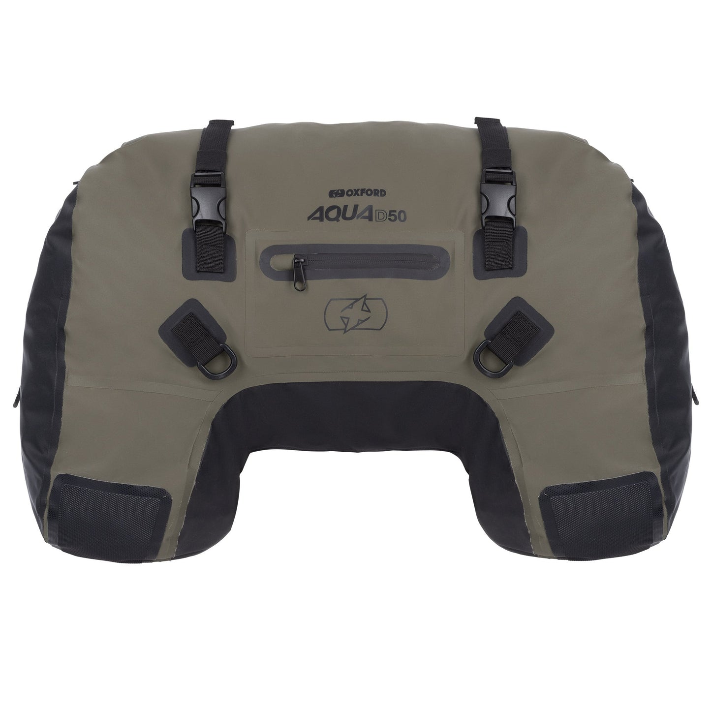 Oxford Aqua D-50 Duffle Bag Khaki / Black
