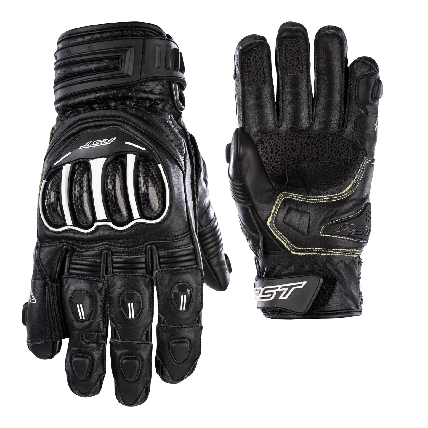 RST Tractech Evo 4 Short CE Mens Glove - Black