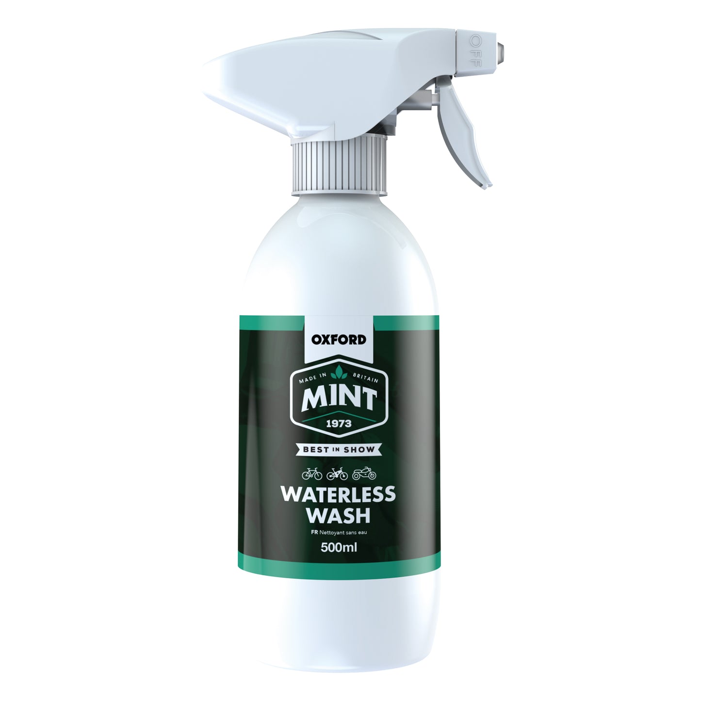 Oxford Mint Waterless Wash - 500ml