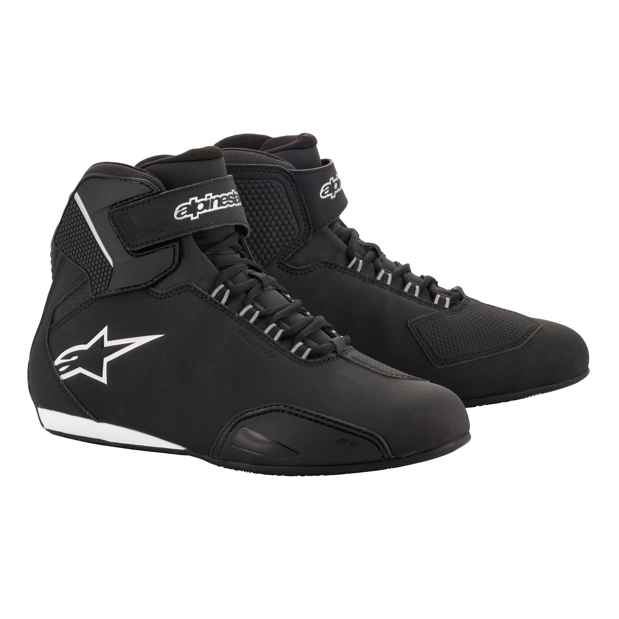 Alpinestars Stella Sektor Short Waterproof Shoes - Black / Silver