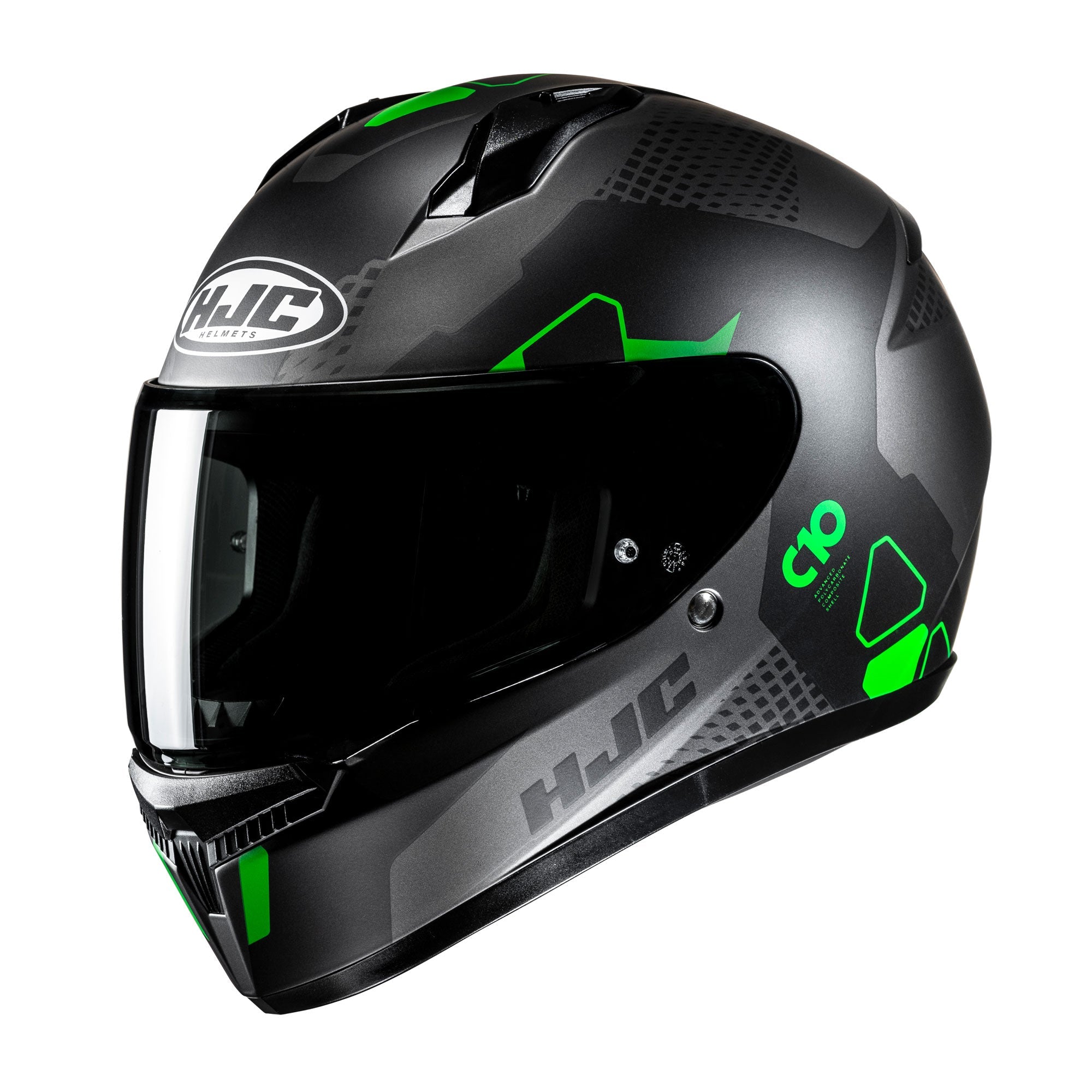 HJC C10 Aspa MC4SF - Green