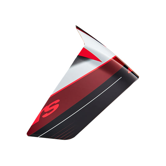 Alpinestars S-R10 Team Race Spoiler Black Carb Red White Glossy